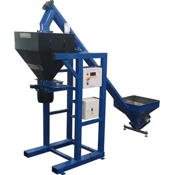 Průmyslová váha Pytlovací váha na pytle a velkoobjemové vaky Big Bag se šnekovým dopravníkem