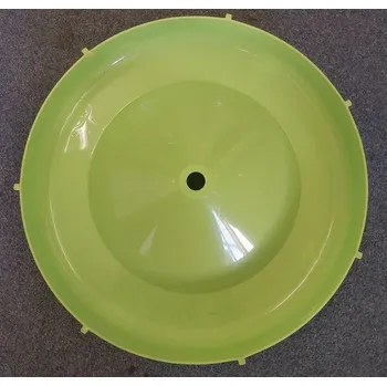 krmítko pro hospodářská zvířata Náhradní spodní miska pro závěsné krmítko Gaun pro slepice, drůbež 8 kg