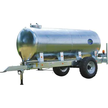 Přívěs k motorovému vozidlu Cisterna na vodu za traktor Pasdelou 8000 l zinkovaná pro provoz na farmě