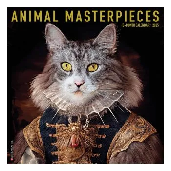 Kalendář Animal Masterpieces 2026 12 X 12 Wall Calendar (Brožovaná)