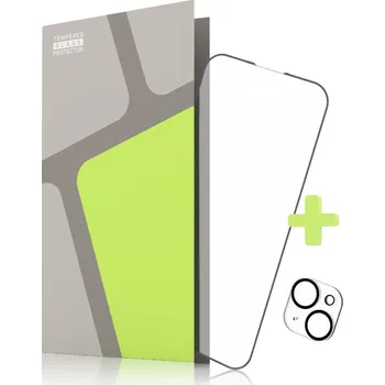 Telefonní příslušenství Ochranné sklo Tempered Glass Protector rámečkové pro iPhone 14 + sklo na kameru