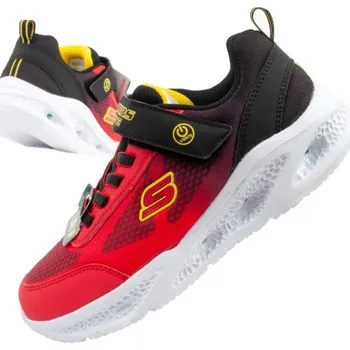 Chlapecké tenisky Skechers S Lights dětské sportovní boty chlapci pohodlné LED 28,5