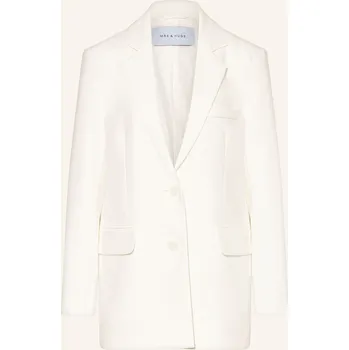 Dámské sako Mrs & Hugs Dámský Dlouhý Blejzr, bílá, 36
