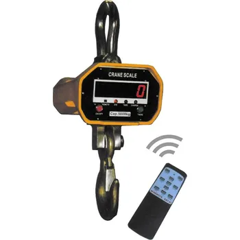 Průmyslová váha Závěsná digitální jeřábová váha do 3000 kg OCS-SL-3000 s dálkovým ovládáním