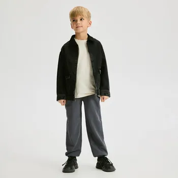 Reserved - Bavlněné jogger kalhoty - ocelově modrá - 638FM-95X - 638FM-95X-128