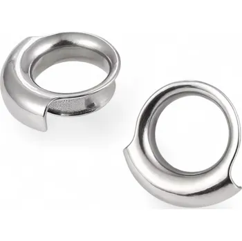 Přívěsek OTHER Tunel / Roztahovák - nerez stříbrná - WAVE SILVER Velikost: 22 mm