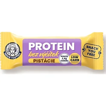 Jihočeská svačinka tyčinka PROTEIN low carb pistácie 40g