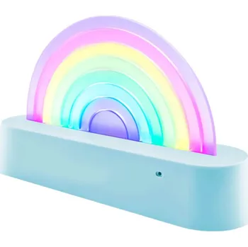 Lampička Tančící lampa Duha Lalarma - Modrá