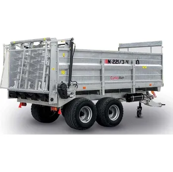 Zahradní traktor Rozmetadlo hnoje za traktor Cynkomet N-221/3-4 nosnost 8 t, homologace
