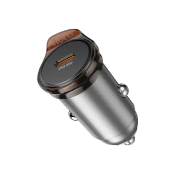 CL adaptér HOCO NZ16, 1x USB C, QC 3.0, PD 30W, barva šedá