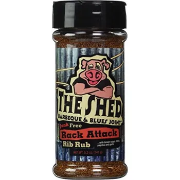 Koření The Shed BBQ koření Rack Attack Meat Rub 147g The Shed