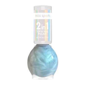 Přípravek na nehty miss sporty Lak na nehty Glow Glitter 60