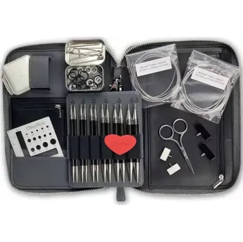 Jehlice ChiaoGoo Forté 2.0 Set vyměnitelných jehlic Complete 13Cm (Set vyměnitelných jehlic ChiaoGoo Forté 2.0 Complete 13Cm)