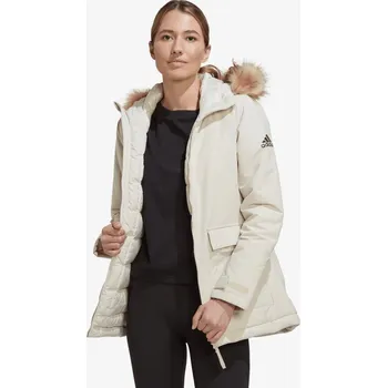 Dámská casual bunda adidas W HOODED PARKA S