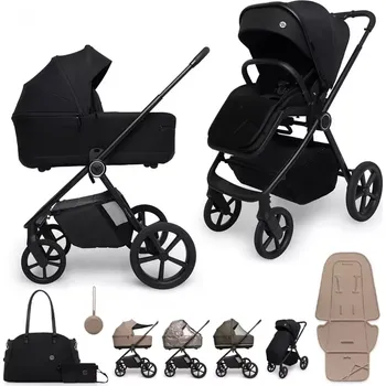 Kočárek MUUVO Kočárek kombinovaný Muuvo One 2v1 Negro