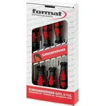 Šroubováky ploché a křížové sada 6ks Format