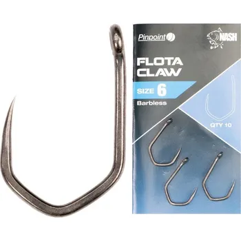 Rybářský háček Nash Háčky Pinpoint Flota Claw vel. 8 Barbless