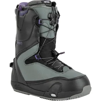 Boty na snowboard Boty Nitro CAVE TLS STEP ON black-charcoal Velikost EU: 39