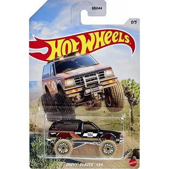 autíčko Chevrolet Blazer 4x4 #984 1:64 - Hot Wheels Chevy Blazer 4x4 Baja No.984 - model auta 1/64