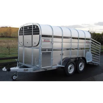 Přívěs pro přepravu koně a skotu Přepravník hospodářských zvířat, dobytka Nugent L3018H (LS106) za auto