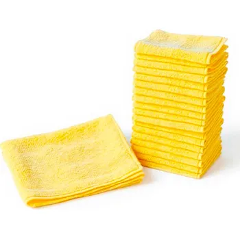 Utěrka vernatshop Mikroutěrka Profi žlutá 35 x 30cm, 310g/m2, balení 12 utěrek