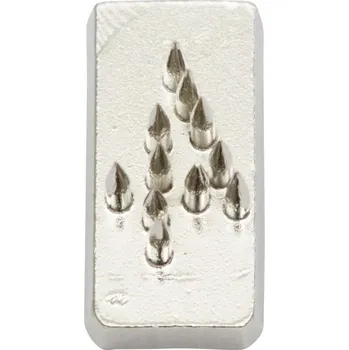 Tetovací číslo 7 mm, niklované č. 4