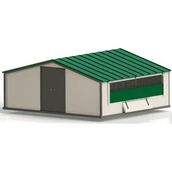 Mobilní kurník pro slepice, pojízdný kurník na drůbež na kolečkách pro 540 slepic COPELE