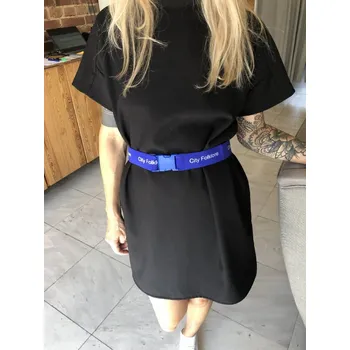 Opasek City Folklore CItyfolklore elastický OPASEK LONG / modrý Velikost: M/L