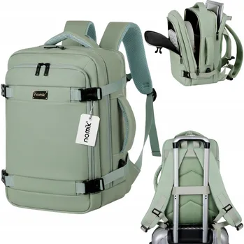Cestovní taška Nomik Plecak do samolotu 40x25x20 bagaż podręczny OLIVE