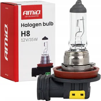 Autožárovka Halogenová žárovka H8 12V 35W PGJ19-1 AMIO-04516