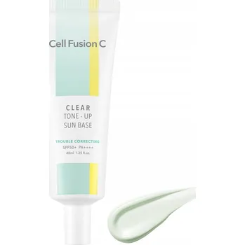 Podkladová báze na tvář Cell Fusion C Clear Sun Base SPF 50+ - Krycí Báze pod Make-up 40 ml