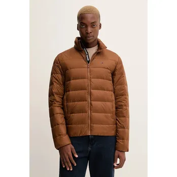 Péřová bunda Tommy Jeans DM0DM20658 hnědá 88A, vel. M