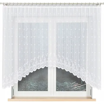 Záclona Hotová záclona žakárová KAROLINA bílá 300x140 cm