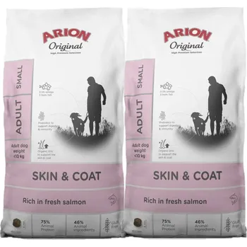 Krmivo pro psa ARION Original Skin & Coat Adult Small 2x7kg