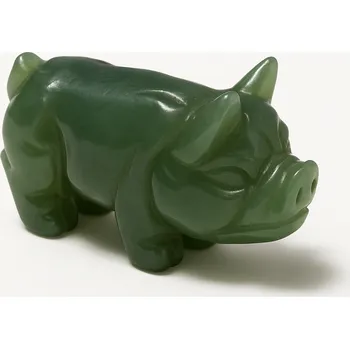 Přívěsek Prasátko zelený avanturín Pepino