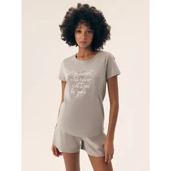 Dámské pyžamo Henderson Dámské pyžamo 42660 Naturaleza kr/r S-2XL světle zelená XL