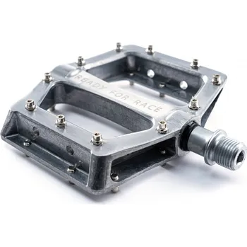 Pedál na kolo Pedály CUBE RFR Pedals Flat RACE (pár) Grey