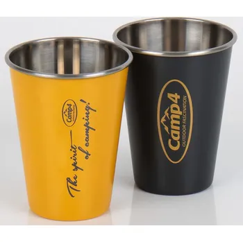 Kempingové nádobí Nerezový pohárek HARMONY 450 ml