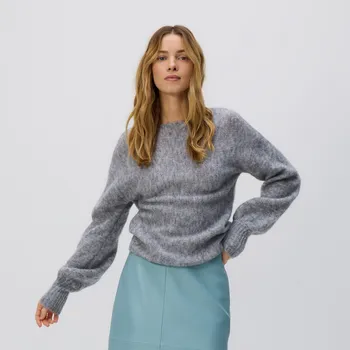 Dámský svetr Reserved - Svetr s příměsí vlny - béžová - 171GS-08M - 171GS-08M-XL