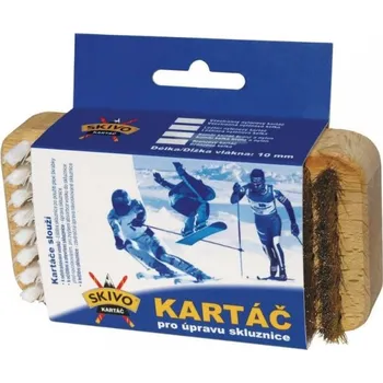 Lyžařský vosk SKIVO Kartáč kombinovaný