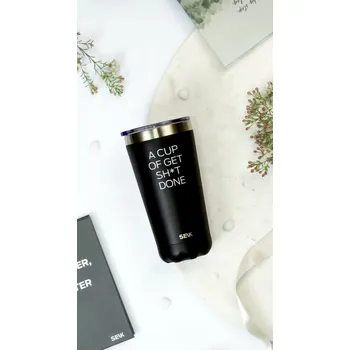 Termohrnek Seik designový termohrnek - A cup of get SH*T