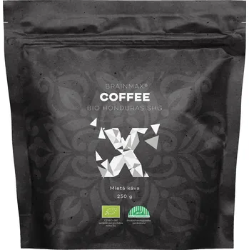 Káva BrainMax Coffee Káva Honduras SHG, mletá, BIO, 250 g