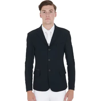 Jezdecké sako EQUESTRO Sako závodní Stretch Equestro, pánské, černé L