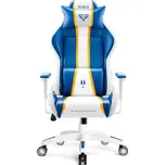 Herní židle Diablo X-One 2.0 Small: modrá Bílá/modrá