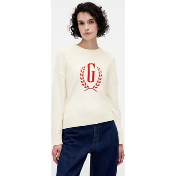 Dámský svetr Dámský vlněný svetr GAP GAP modrá | krémová 3483020