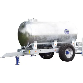 Přívěs k motorovému vozidlu Cisterna na vodu za traktor Pasdelou 6200 l zinkovaná pro provoz na farmě