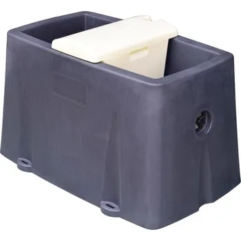 napáječka pro hospodářská zvířata Vyhřívaný plastový napájecí žlab na vodu pro skot, koně La Gée Polyclean 50 l 2x180W / 24V