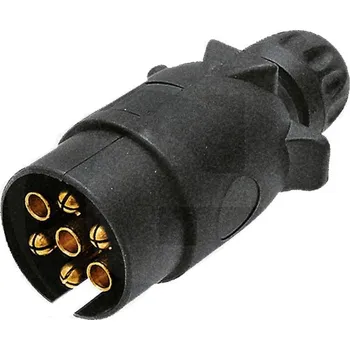 Denní svícení Konektor 7-pólový 12V Jäger plastový DIN ISO 1724
