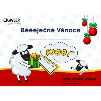 Dárkový potravinový koš Crawler Dárkový poukaz 1000,- Kč