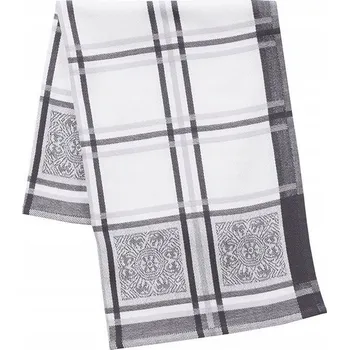 Utěrka Kuchyňská Utěrka Markizeta 50x70 cm bílo-šedá